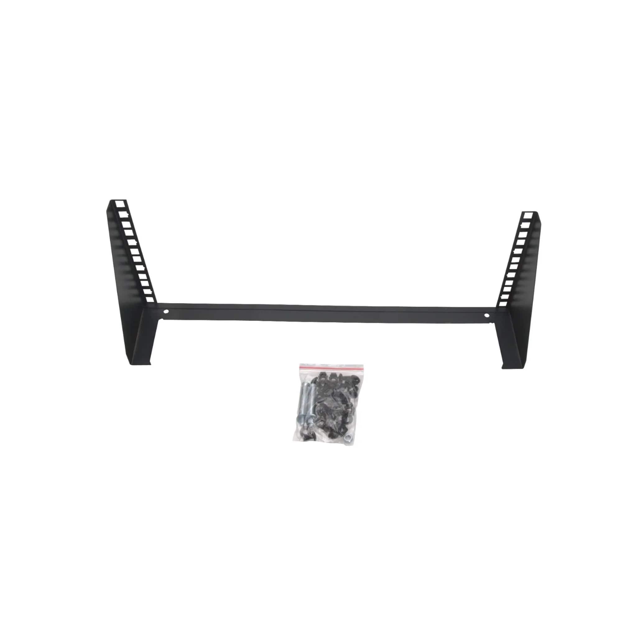 Cables Direct Online - 4U Vertical 19" Server Rack Shelft - Compact Mountable Storage for Network & IT Equipment - Black