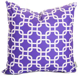 Majestic Home - Pillow 20x20 Links - Purple