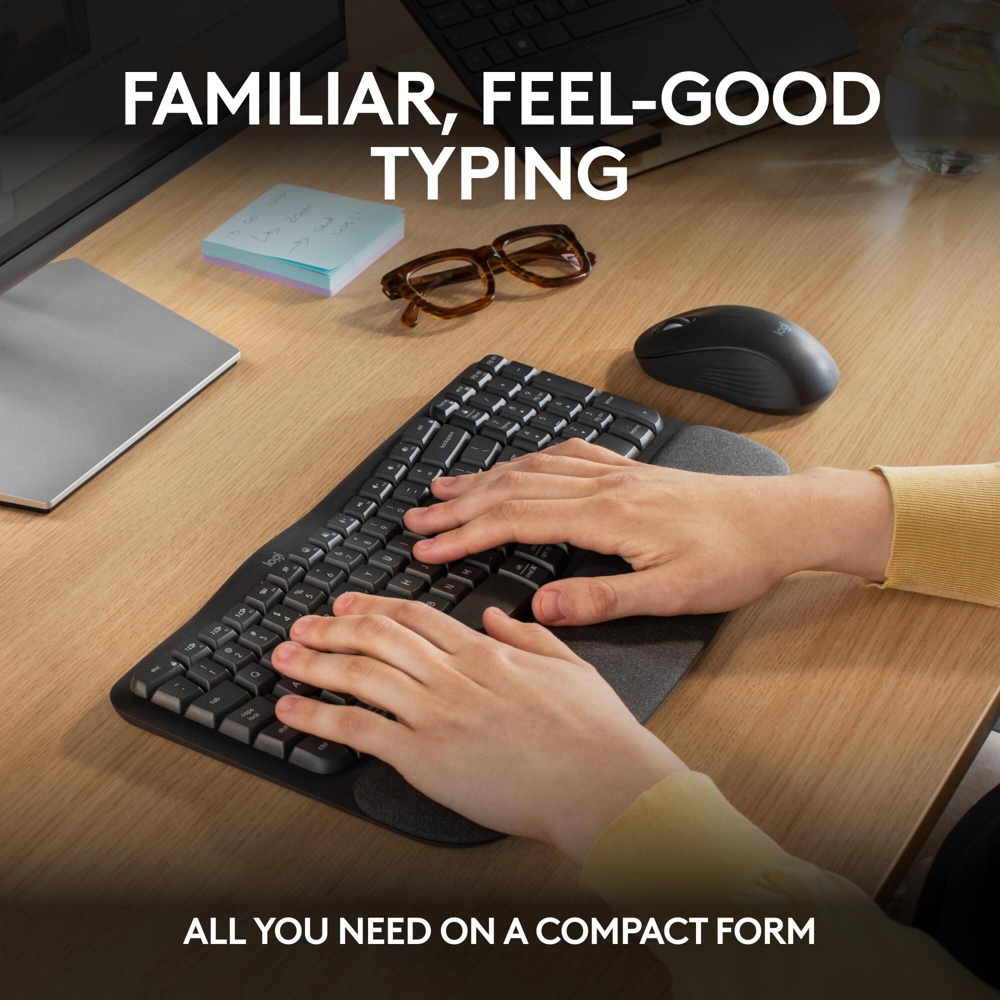 FAMILIAR, FEEL-GOOD TYPING

ALL YOU NEED ON A COMPACT FORM