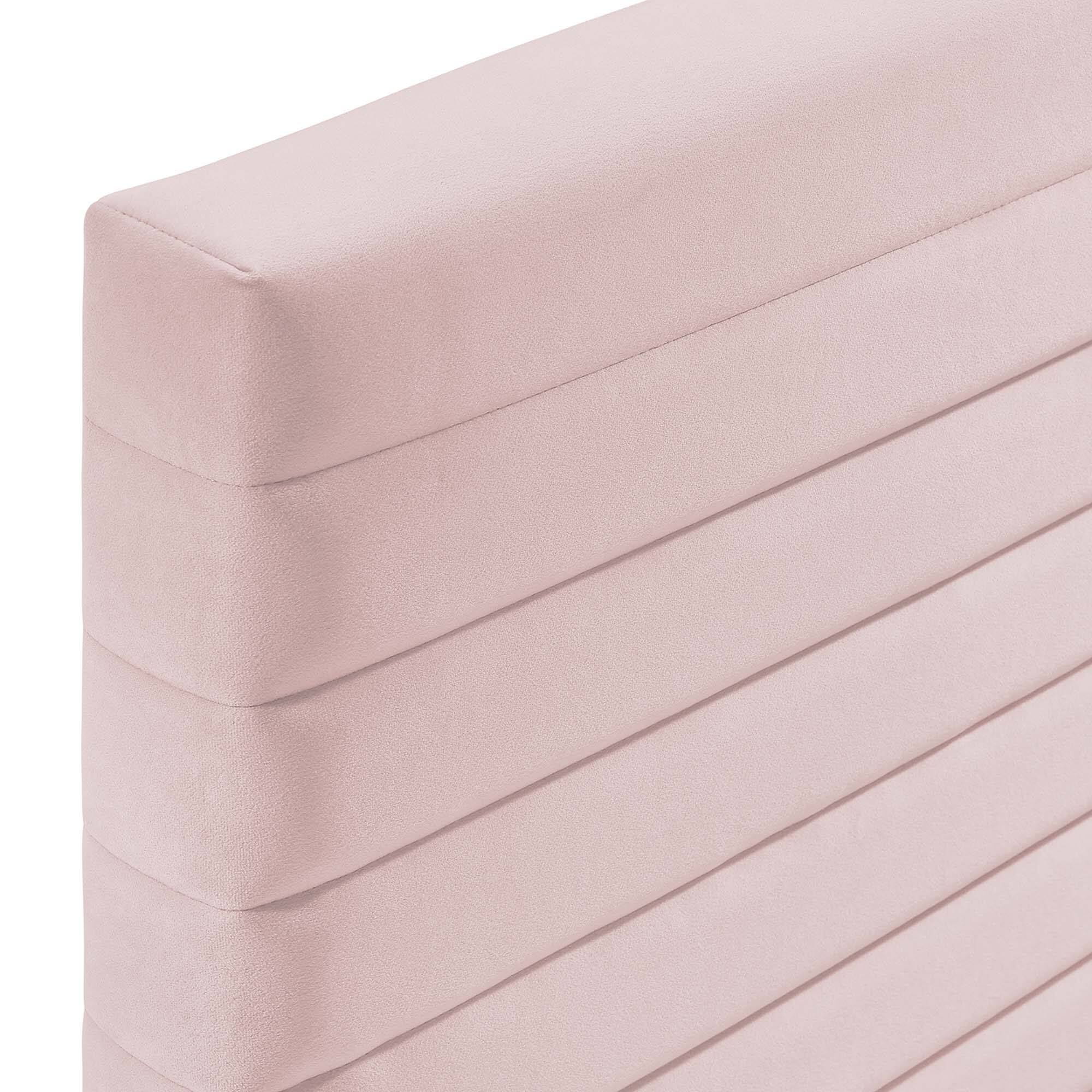 Alt View 1. Modway - Tranquil Channel Tufted King/California King Headboard  by Modway - Pink.
