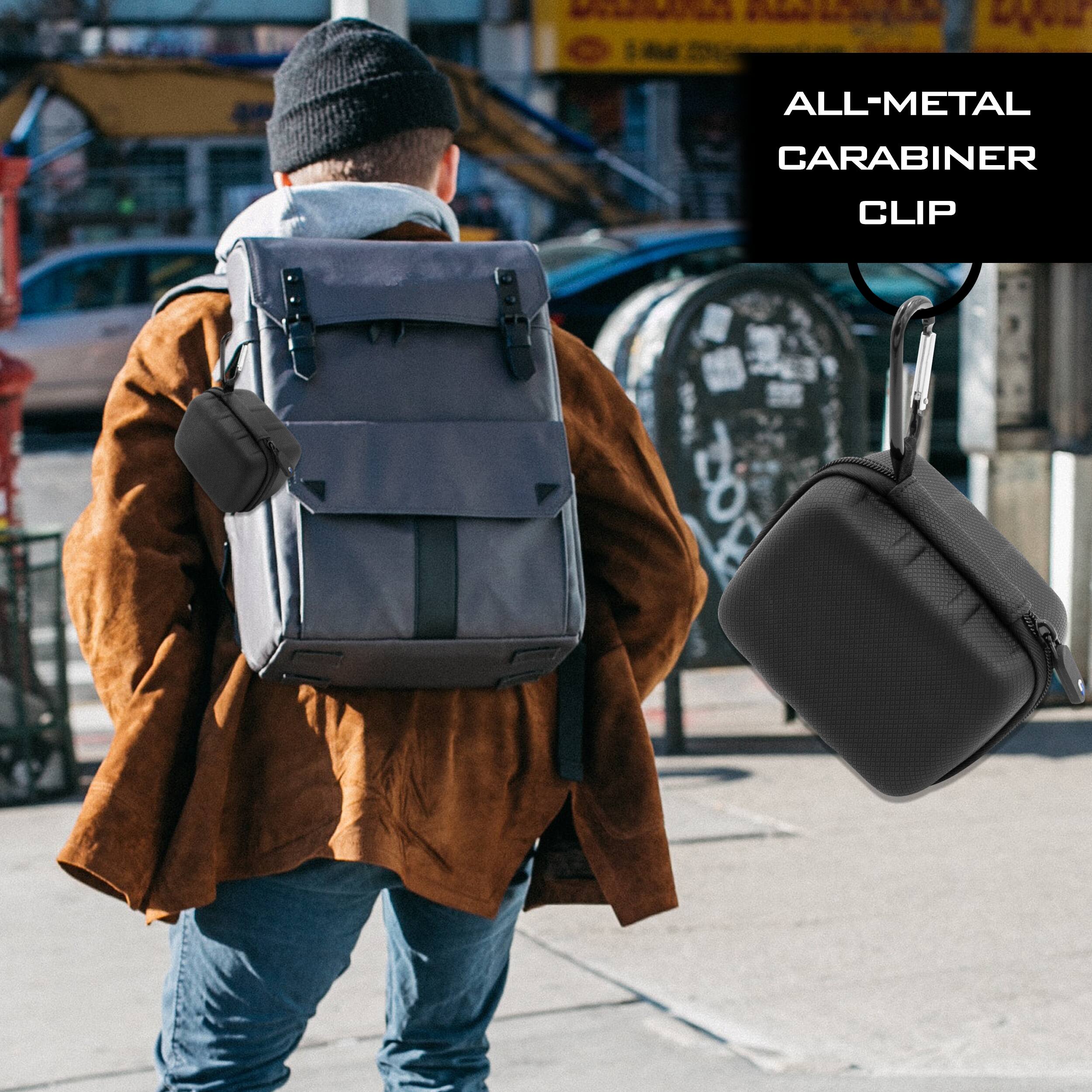 ALL-METAL CARABINER CLIP