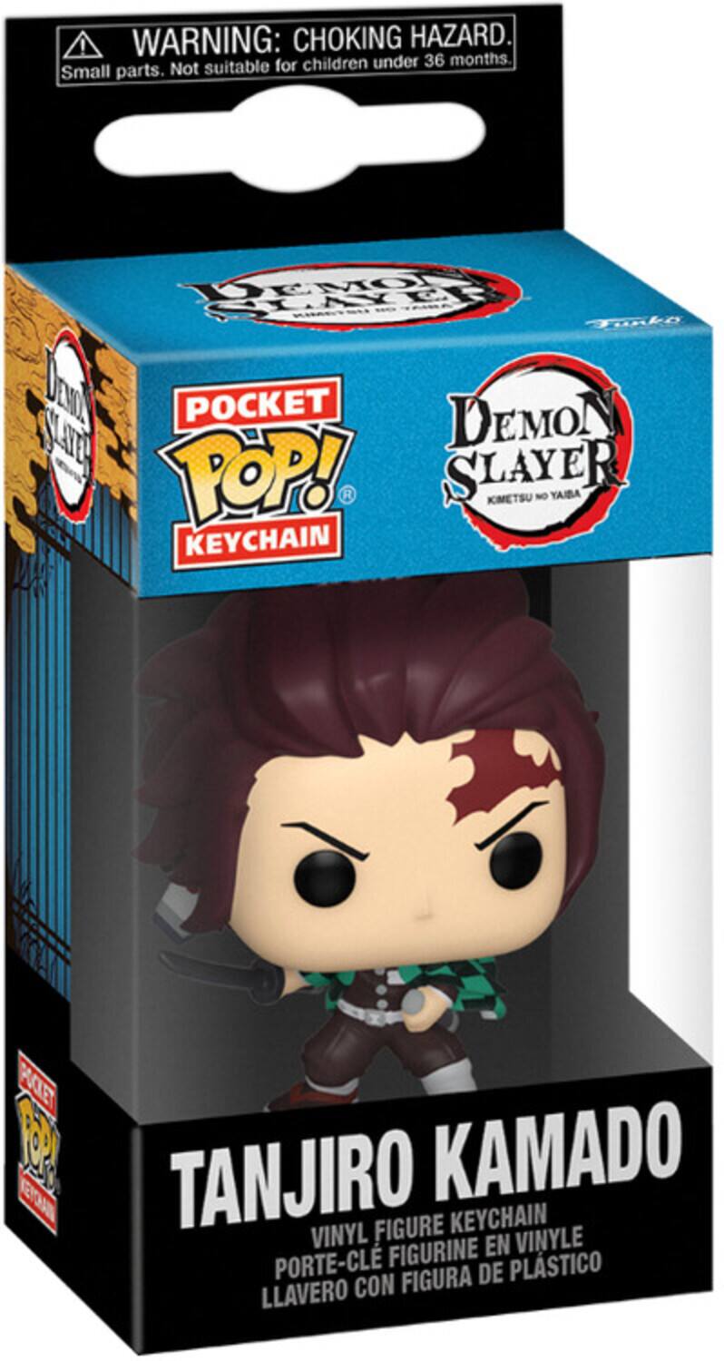 ! WARNING: CHOKING HAZARD. Small parts. Not suitable for children under 36 months.

POCKET POP! KEYCHAIN

DEMON SLAYER
KIMETSU NO YABA

TANJIRO KAMADO

VINYL FIGURE KEYCHAIN
PORTE-CLE FIGURINE EN VINYLE
LLAVERO CON FIGURA DE PLÁSTICO
