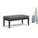Alt View 11. Simpli Home - Lacey 43 inch Wide Contemporary Rectangle Tufted Ottoman Bench - Slate Gray.