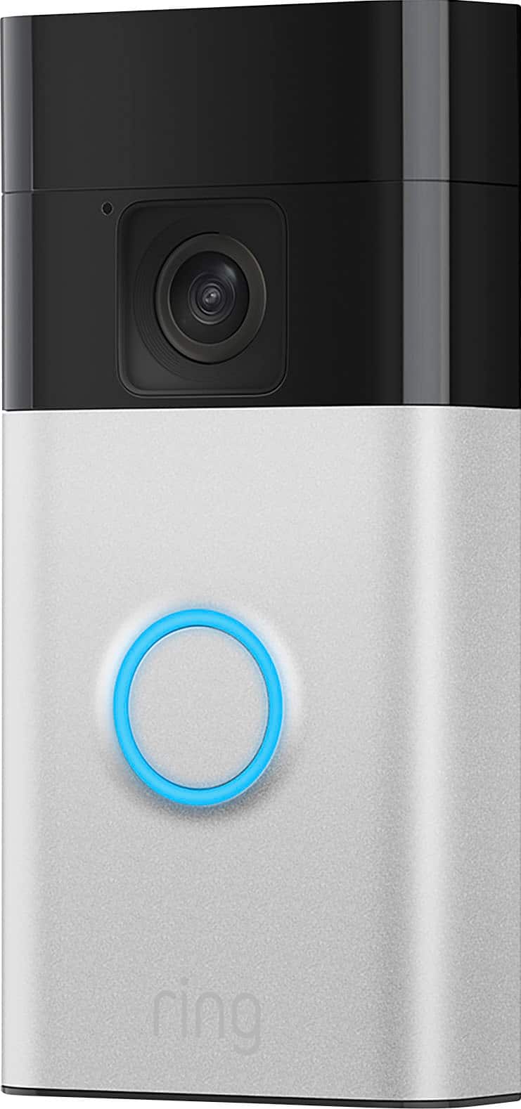 Alt View 15. Ring - Battery Doorbell Smart Wifi Video Doorbell - Battery-Powered with Head-to-Toe Video, Live View, and Two-Way Talk - Satin Nickel.