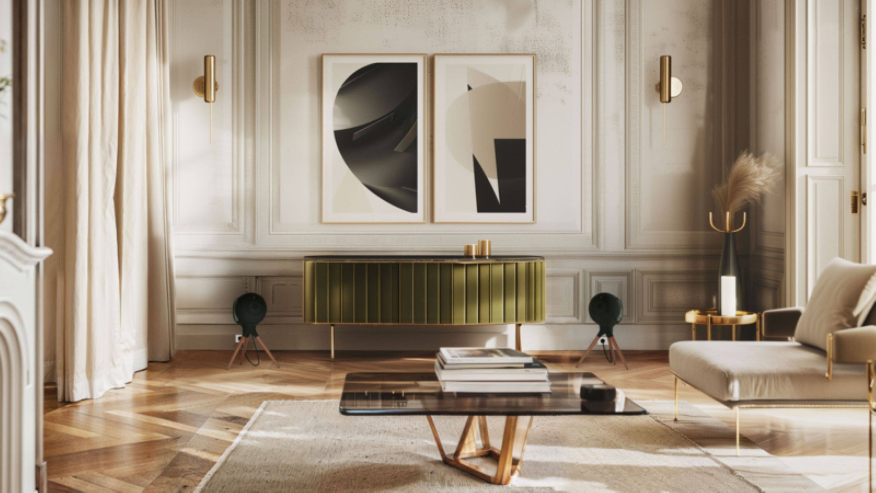 Alt View 4. Devialet - Phantom Ultimate 108 dB Speaker - Deep Forest.