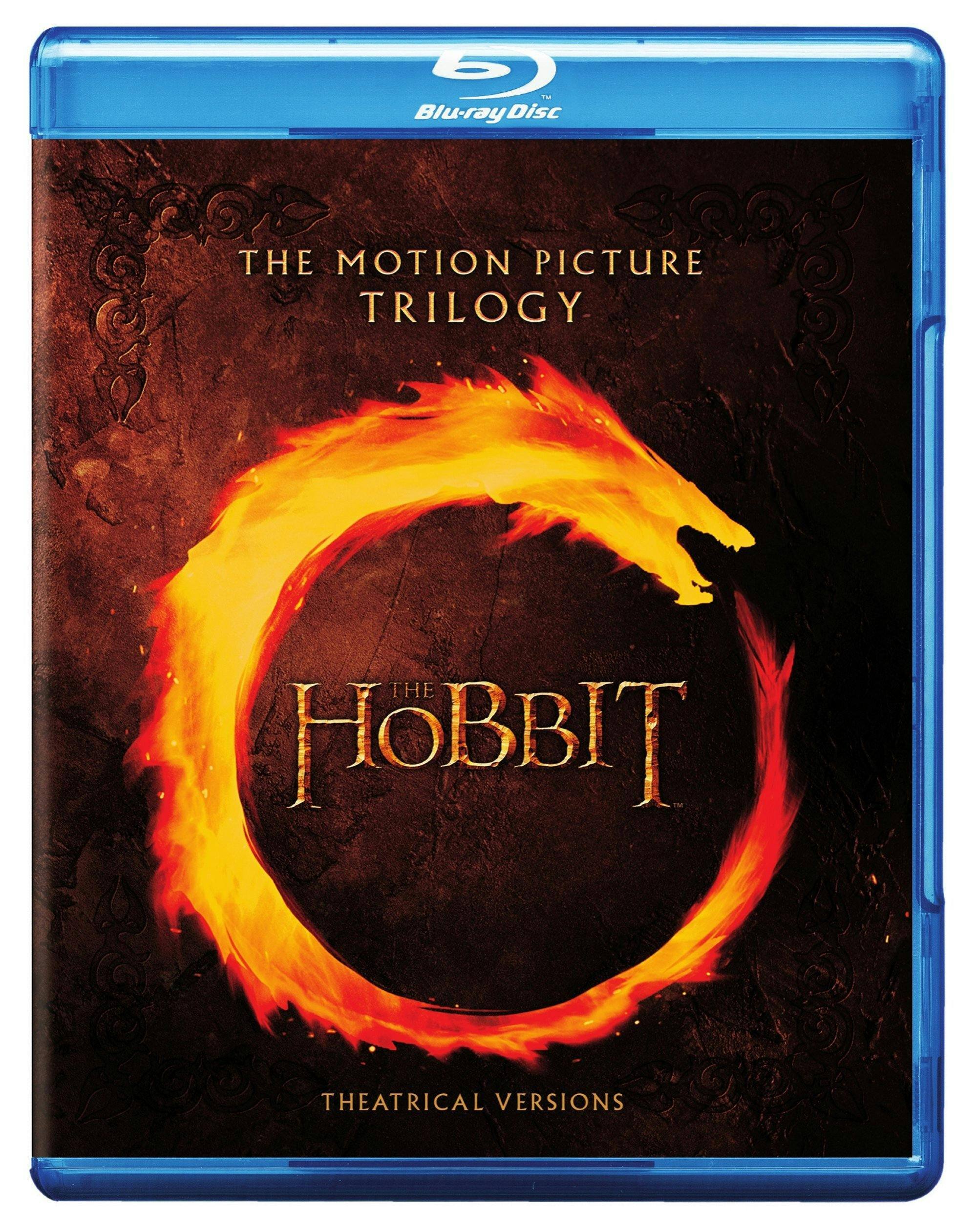 Front. The Hobbit: Trilogy (Box Set) [Blu-ray].