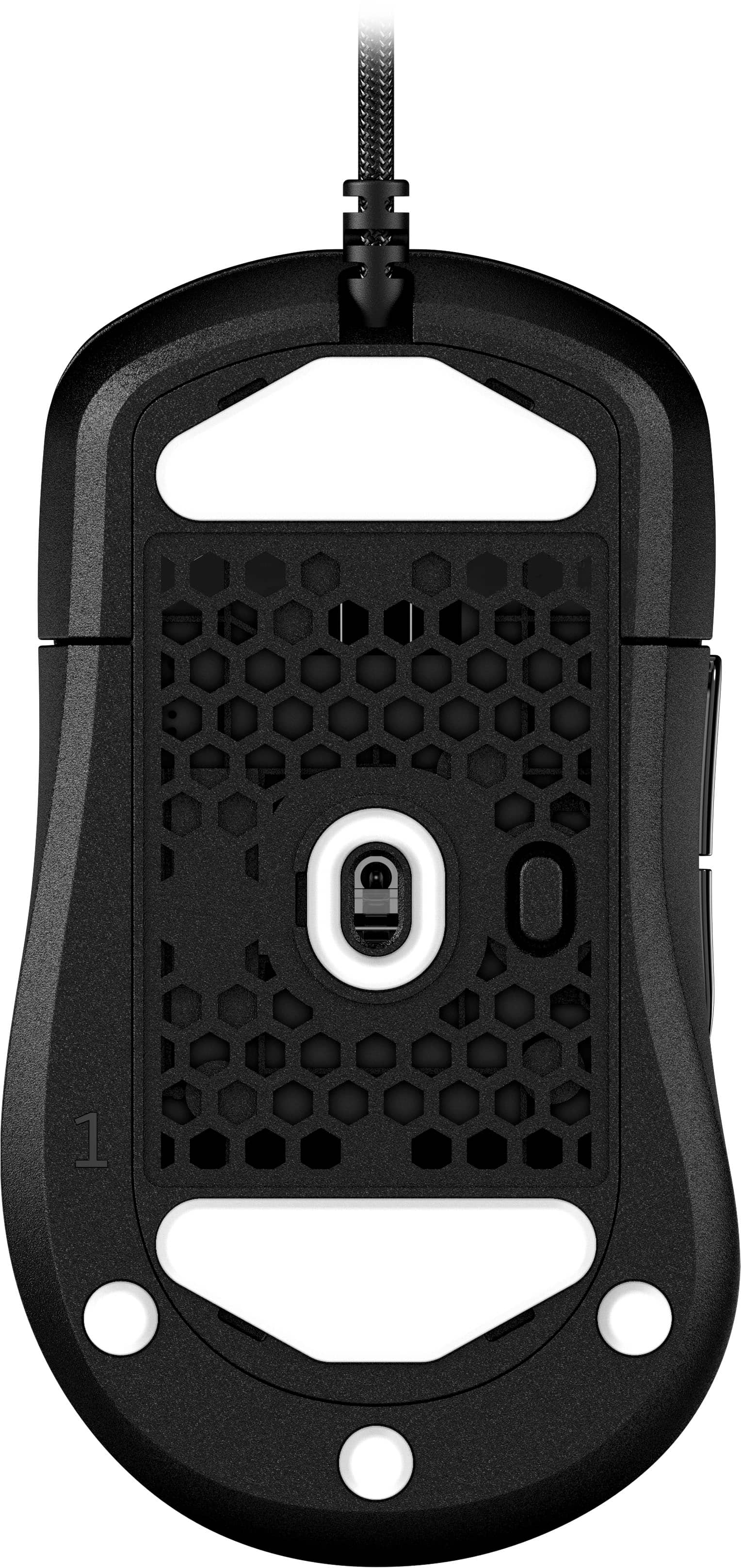 Alt View 11. HyperX - Pulsefire Saga Lightweight Wired Optical Gaming Mouse with RGB Lighting - Black.