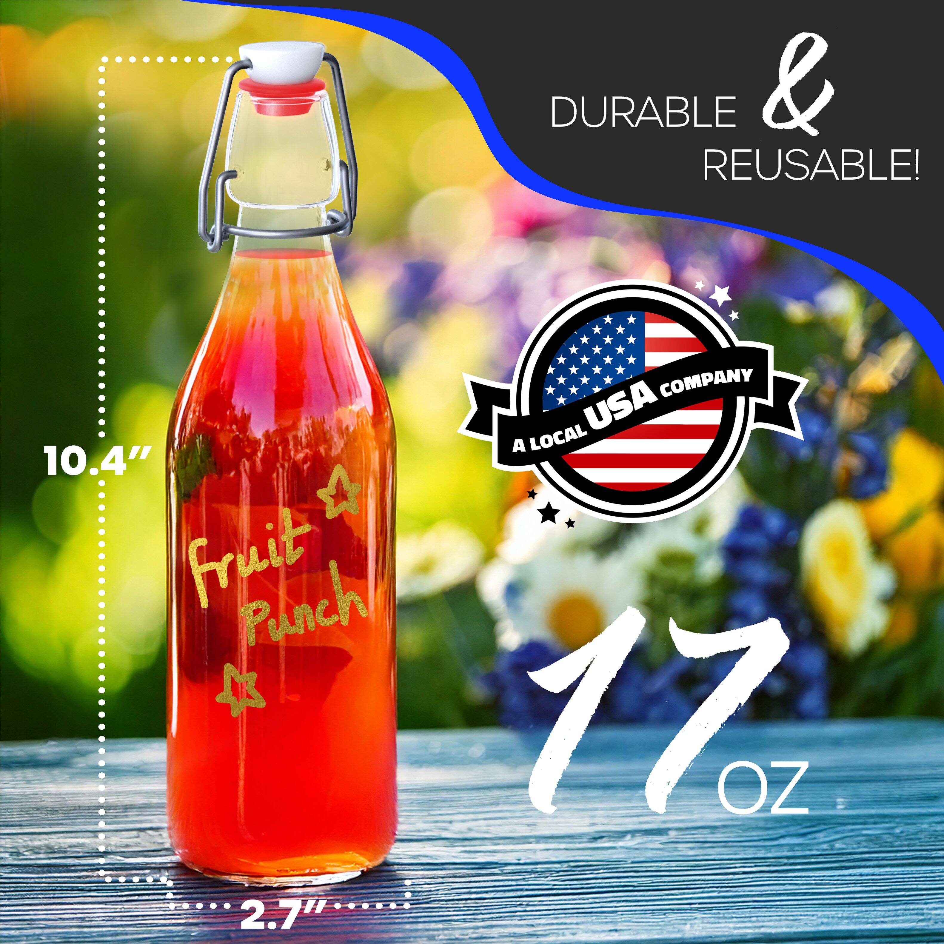 DURABLE & REUSABLE!  
10.4"  
Fruit Punch  
2.7"  
17 OZ  
A LOCAL USA COMPANY