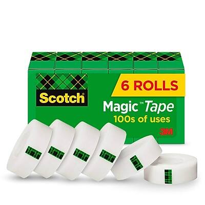 6 Rolls  
Scotch™ Magic Tape  
100s of uses  
3M