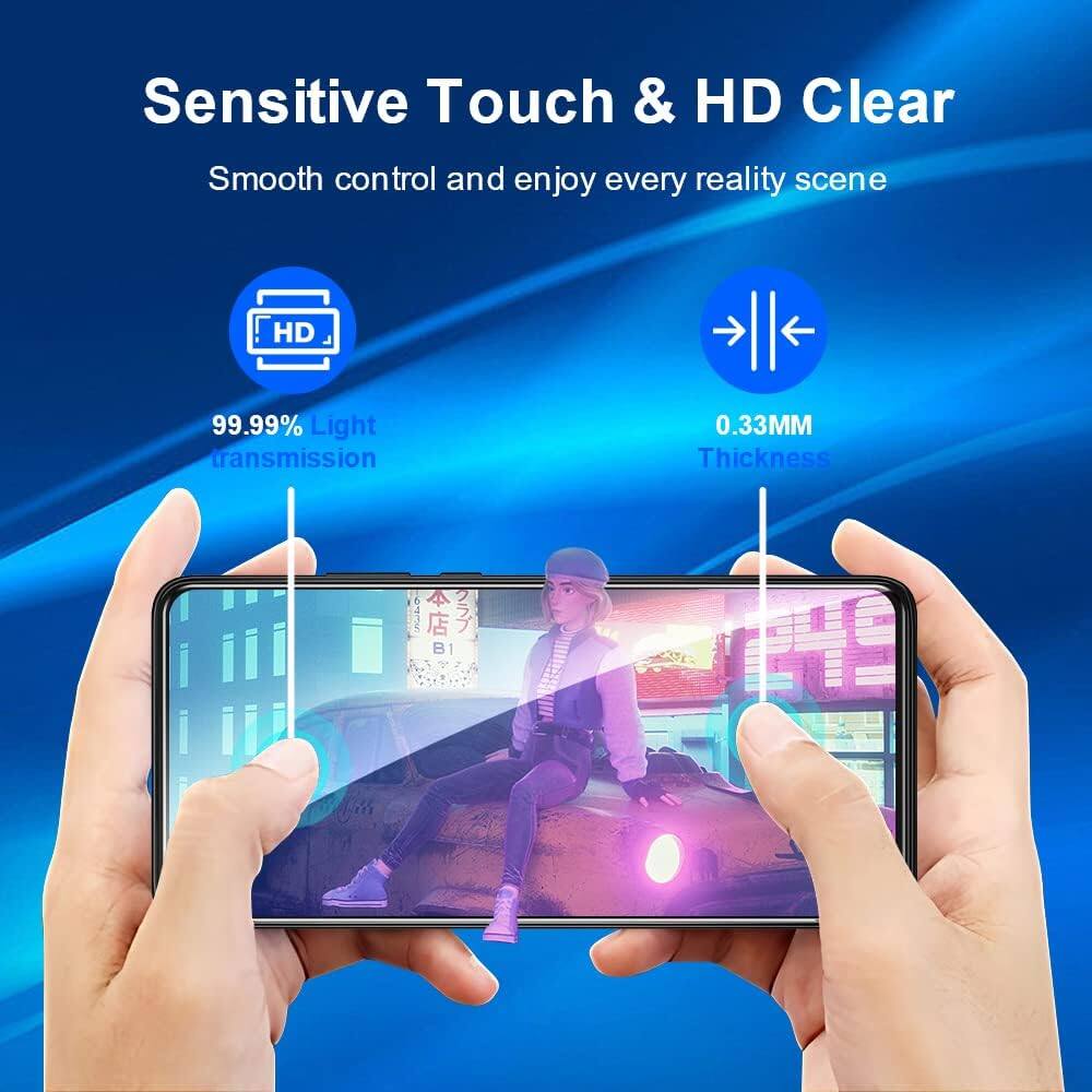 Sensitive Touch & HD Clear  
Smooth control and enjoy every reality scene  

99.99% Light transmission  
0.33MM Thickness
