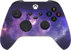Front. Custom Controllerzz - Custom Wireless Controller for Xbox Series X|S, Xbox One, & PC - Galaxy.