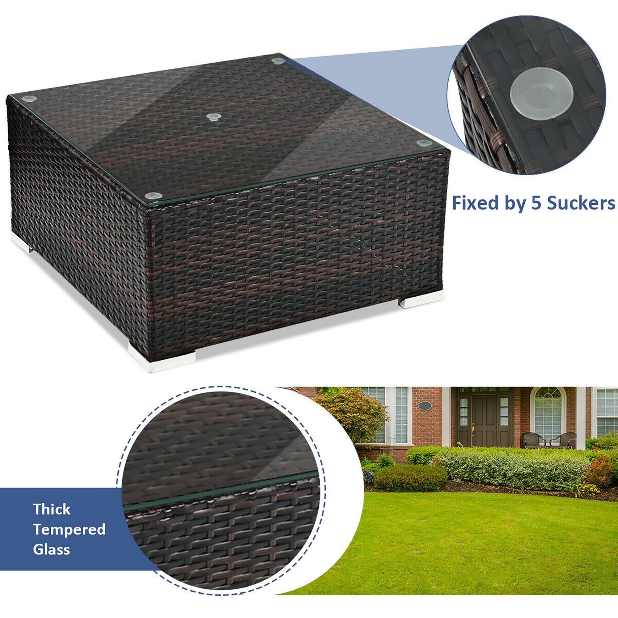 Fixed by 5 Suckers  
Thick Tempered Glass