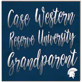 Jardine - Case Western Reserve University 10'' x 10'' Grandparent Plaque - Navy