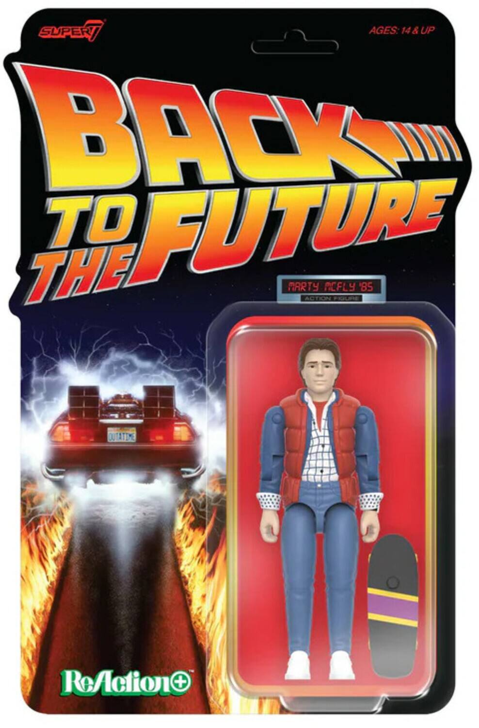 Super7 - Back To The Future - ReAction+ Wv1 - Marty McFly '85 - COLLECTIBLES