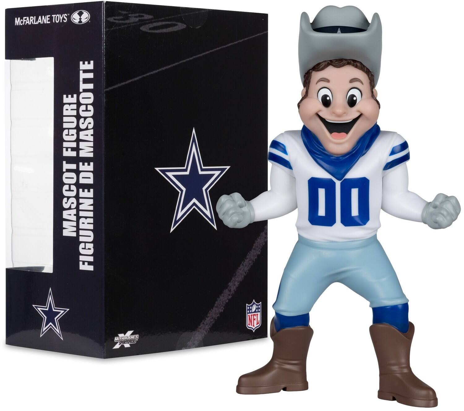 McFarlane SportsPicks - NFL - Rowdy (Dallas Cowboys) 8" Posed Figure - COLLECTIBLES