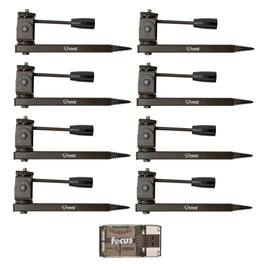 HME - Products Pro Series Universal Trail Camera Holders 8-Pack: Screws Into Trees