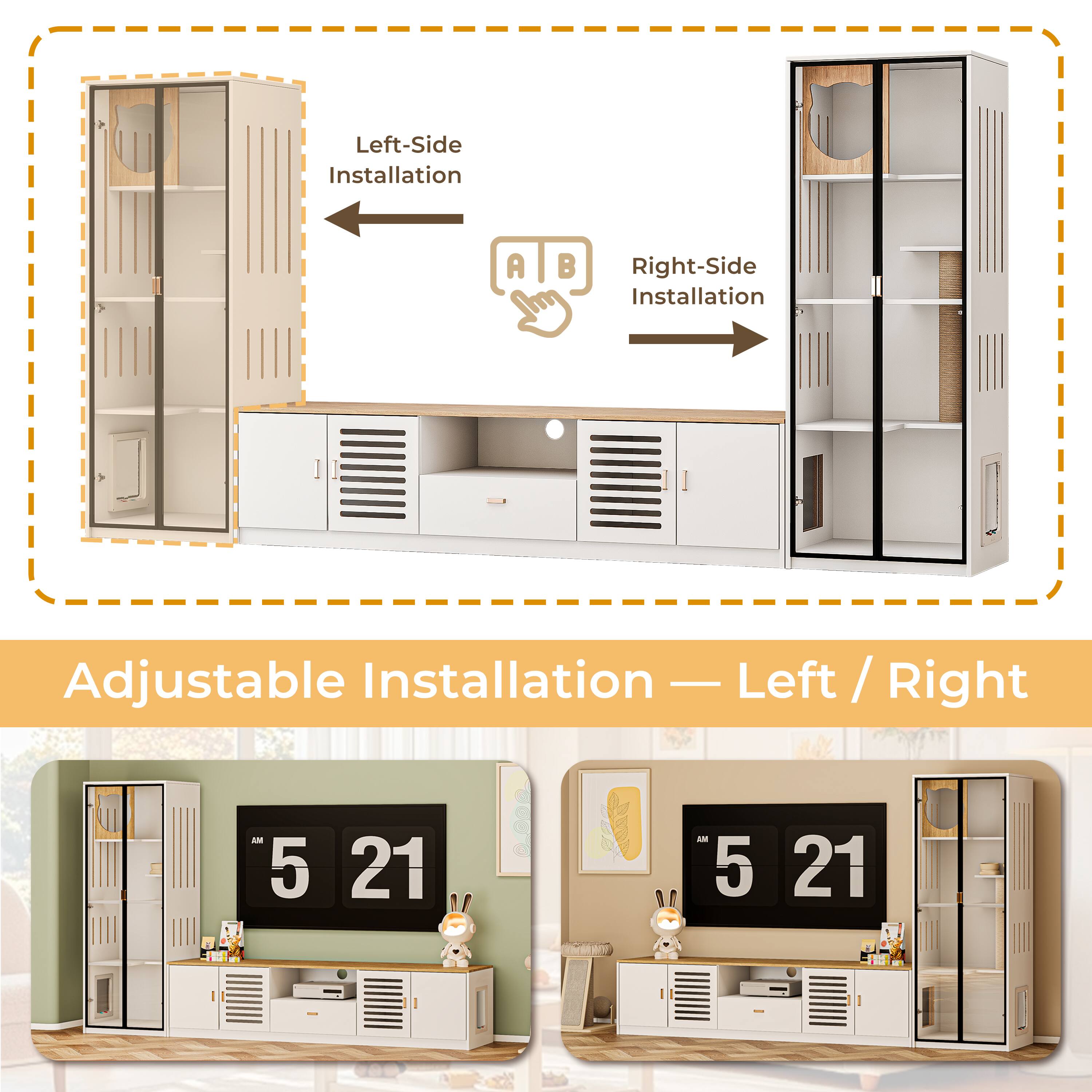 Left-Side Installation  
Right-Side Installation  

Adjustable Installation — Left / Right  

AM 5 21  
AM 5 21