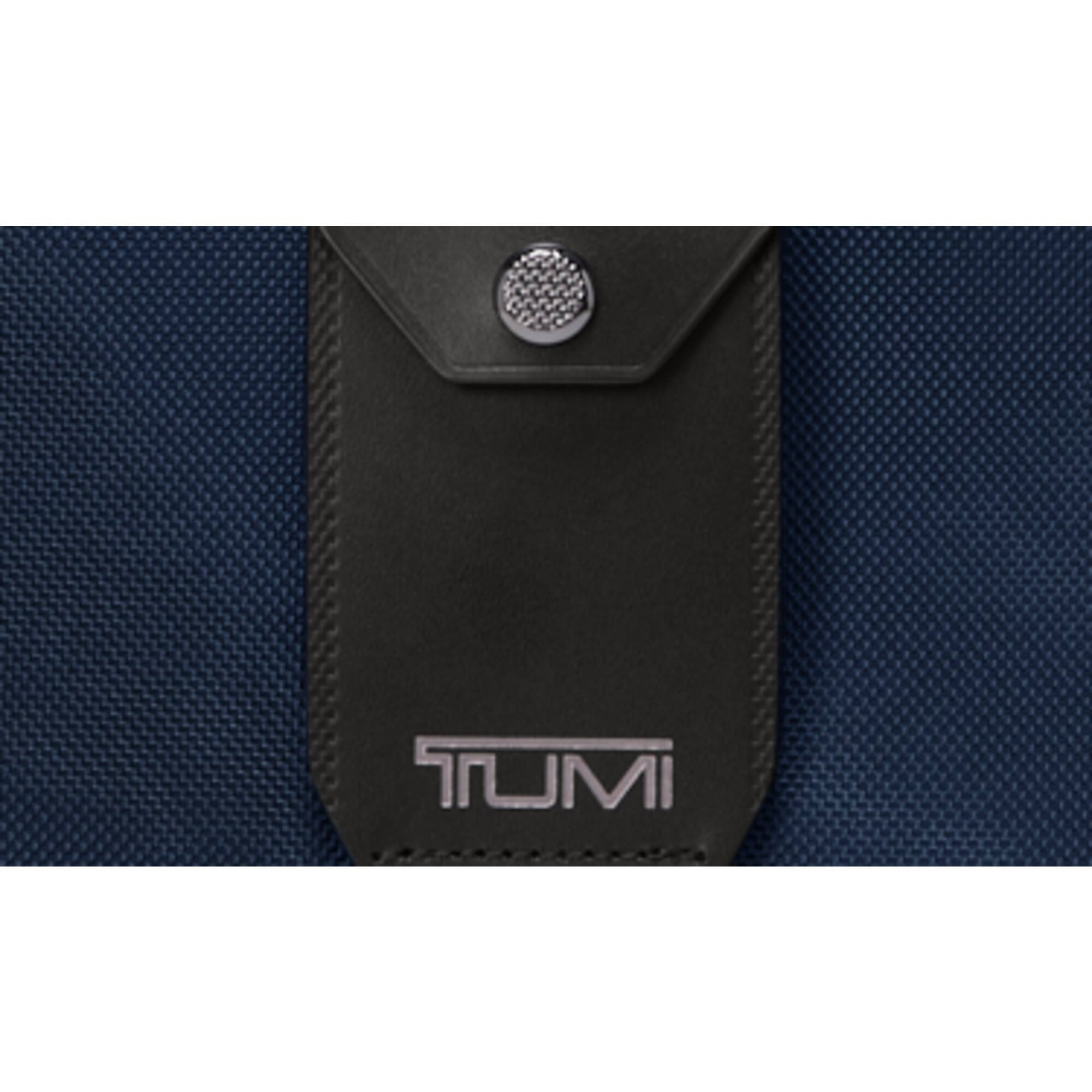 Back. TUMI - Alpha Medium Crossbody Bag - Navy.