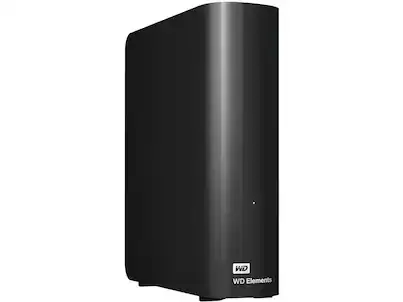 Western Digital - WD Elements 20TB USB 3.0 Desktop External Hard Drive WDBWLG0200HBK-NESN - Black