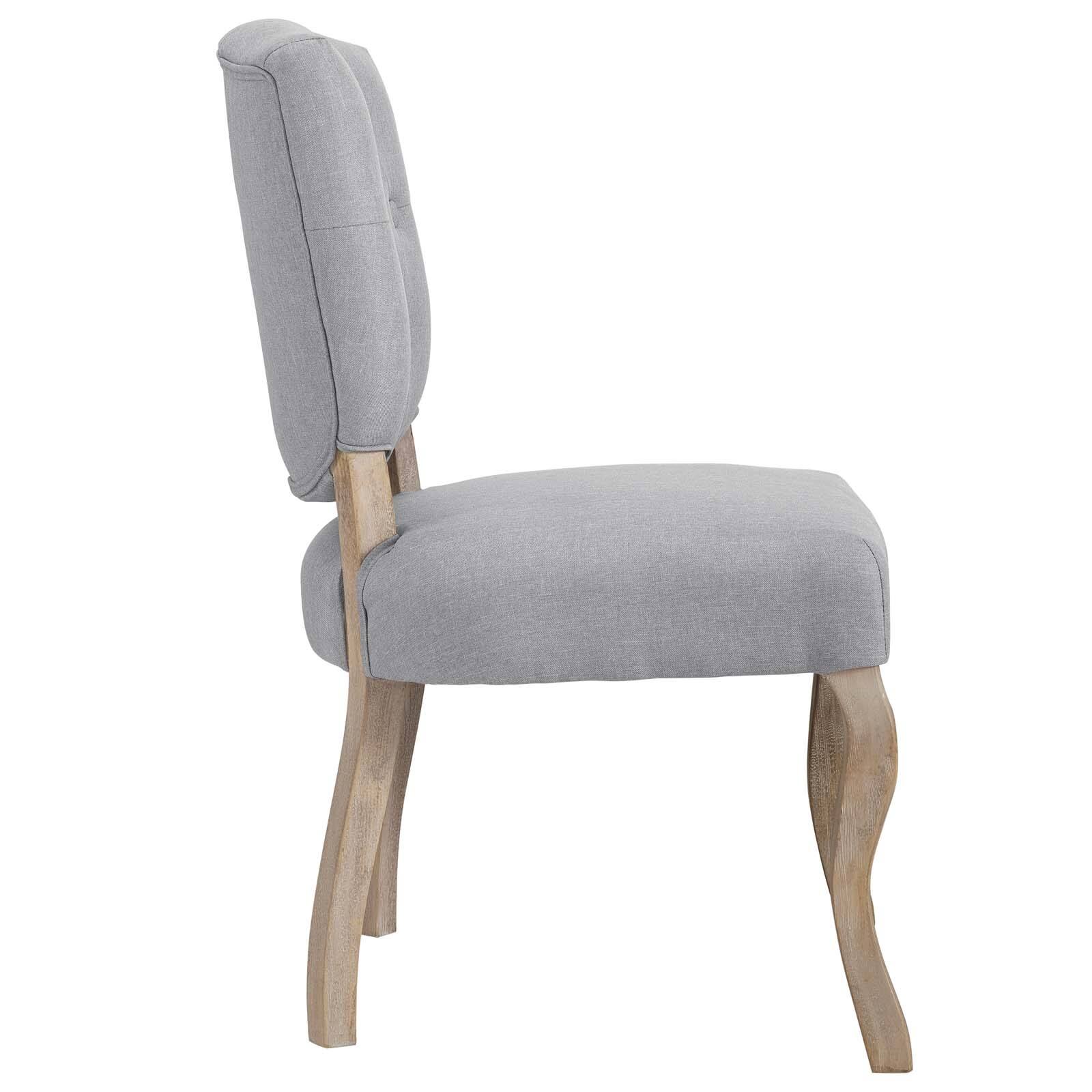 Left. Modway - Array Dining Side Chair Set of 4 by Modway - Light Gray.