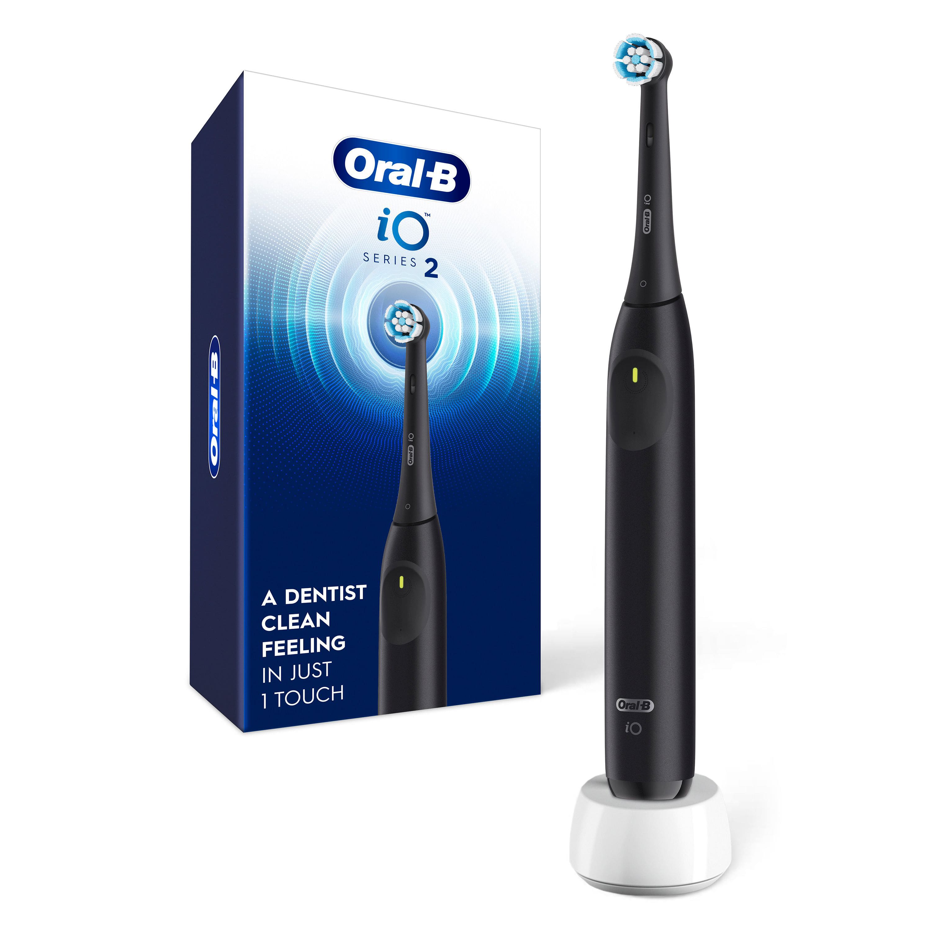 Oral−B IOM92B22ACBK-W BLACK Oral B iO2 Rechargeable Electric Toothbrush Kit Night Black iOS2