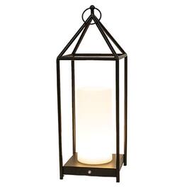 BreeBe - Metal Open Air Tri-Function LED Lantern - Black