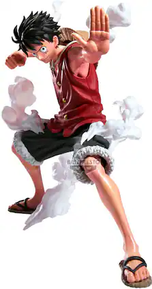 PopMarket - Banpresto - One Piece - Maximatic Plus - Monkey D.Luffy Statue - COLLECTIBLES - Multicolor