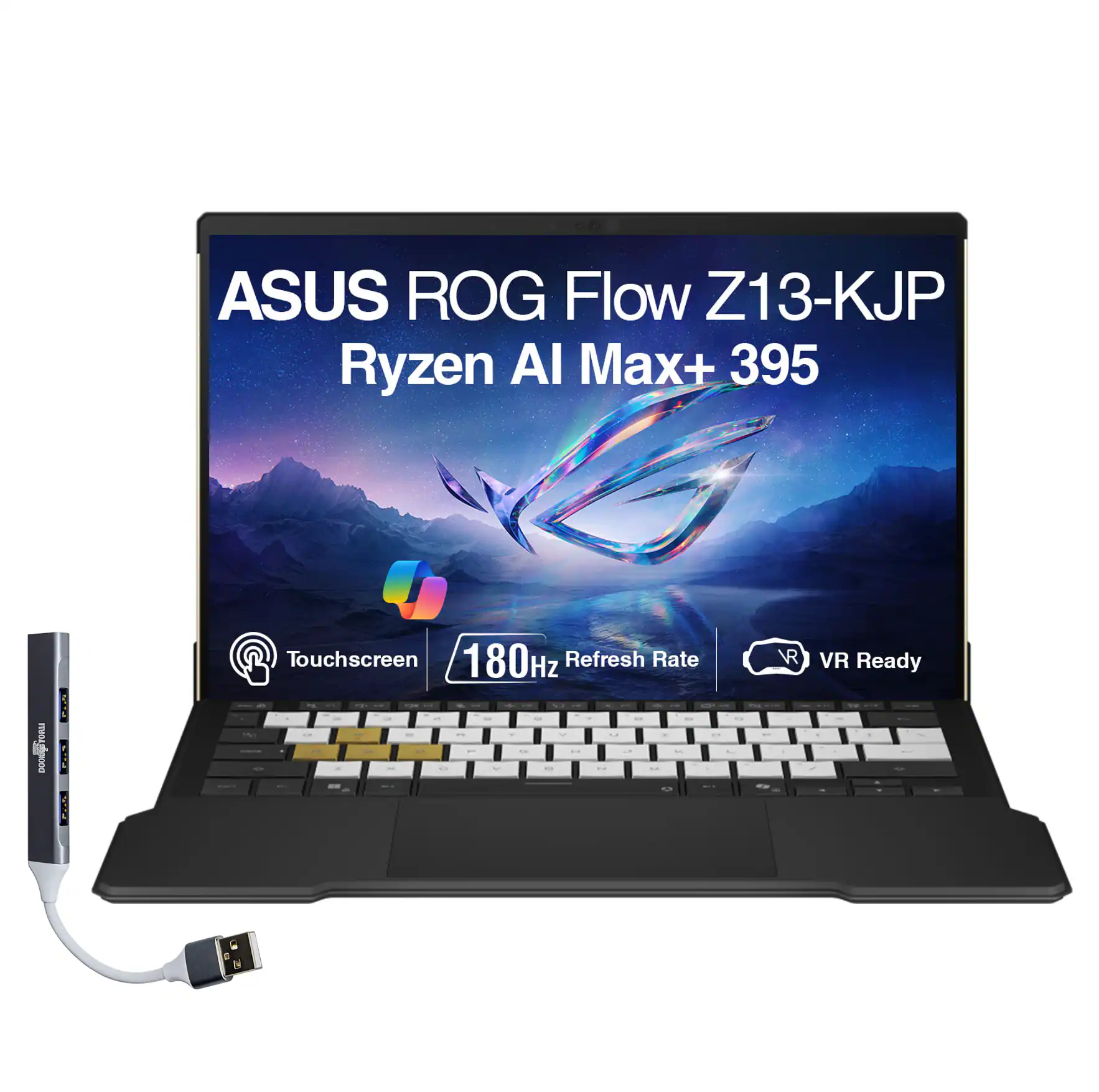 ASUS ROG Flow Z13-KJP Ryzen AI Max+ 395  
Touchscreen  
180Hz Refresh Rate  
VR Ready