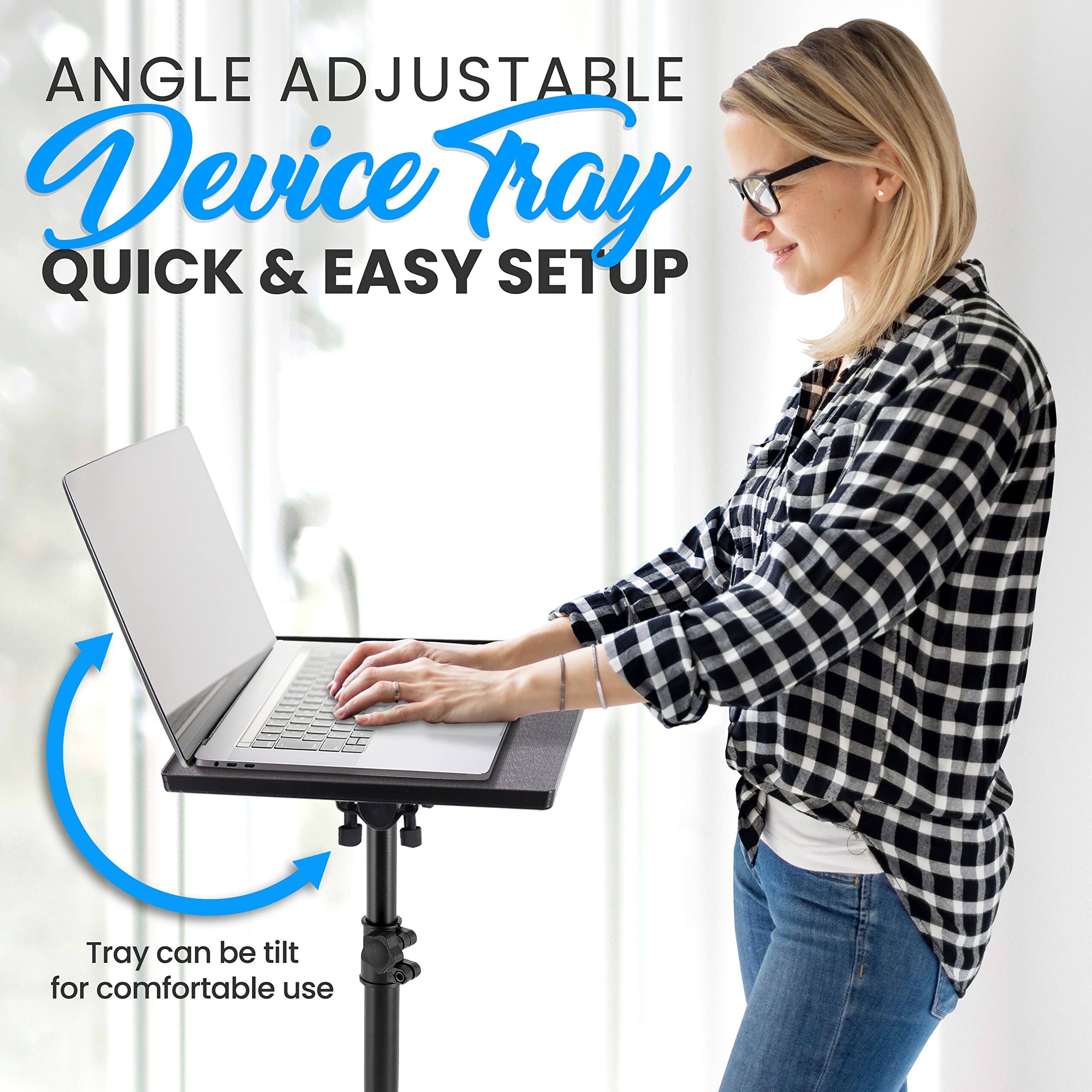 ANGLE ADJUSTABLE Device Tray  
QUICK & EASY SETUP  
Tray can be tilted for comfortable use