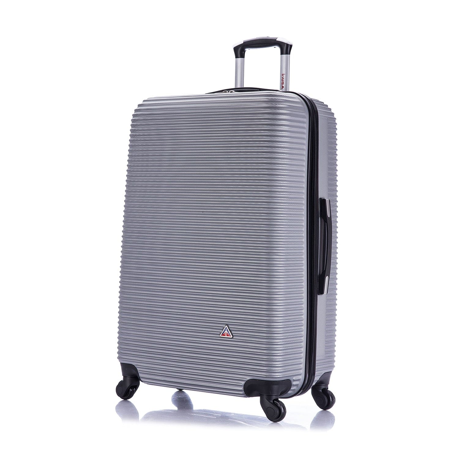 InUSA - Royal lightweight hardside Spinner Luggage 28" - Silver