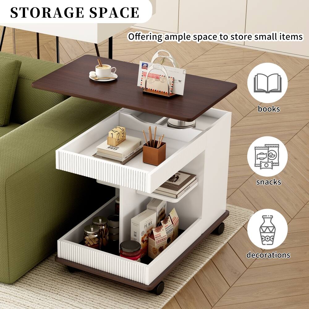 STORAGE SPACE  
Offering ample space to store small items  
books  
snacks  
decorations