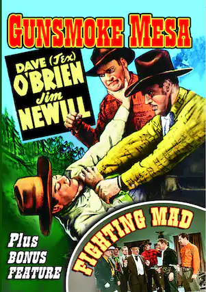Front. The Texas Rangers: Gunsmoke Mesa (1939) / Renfrew of t - DVD.