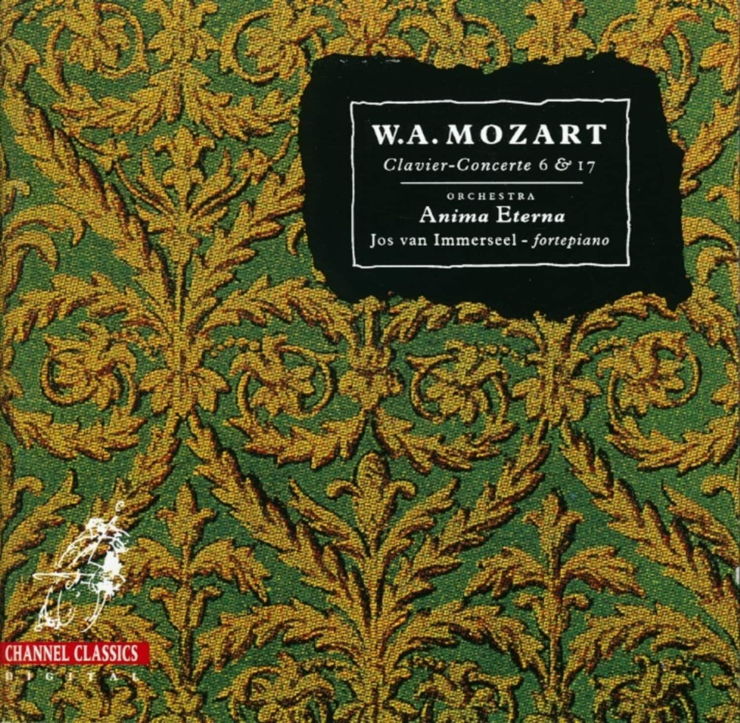 Jos van Immerseel - Clavier-Concerte 6 & 17  - COMPACT DISCS