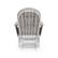 Alt View 12. Storkcraft - Hoop Glider and Ottoman - White/Taupe Swirl.