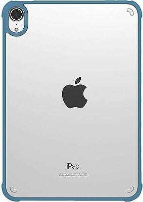 Alt View 4. SaharaCase - iPad mini A17 Pro & 6th Generation 2021 Protection Bundle, Hybrid-Flex Case with Tempered Glass - Blue.