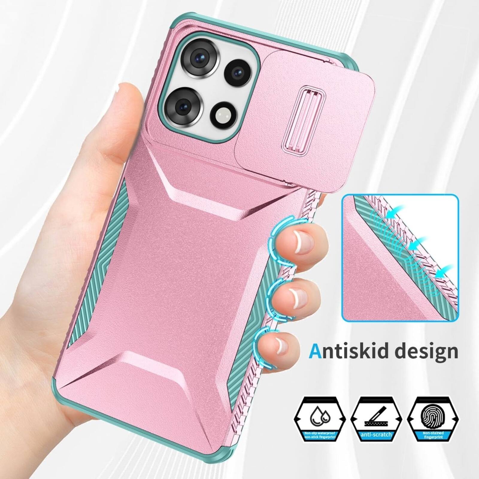 Antiskid design  
Non-slip  
anti-scratch  
Non-stained fingerprint