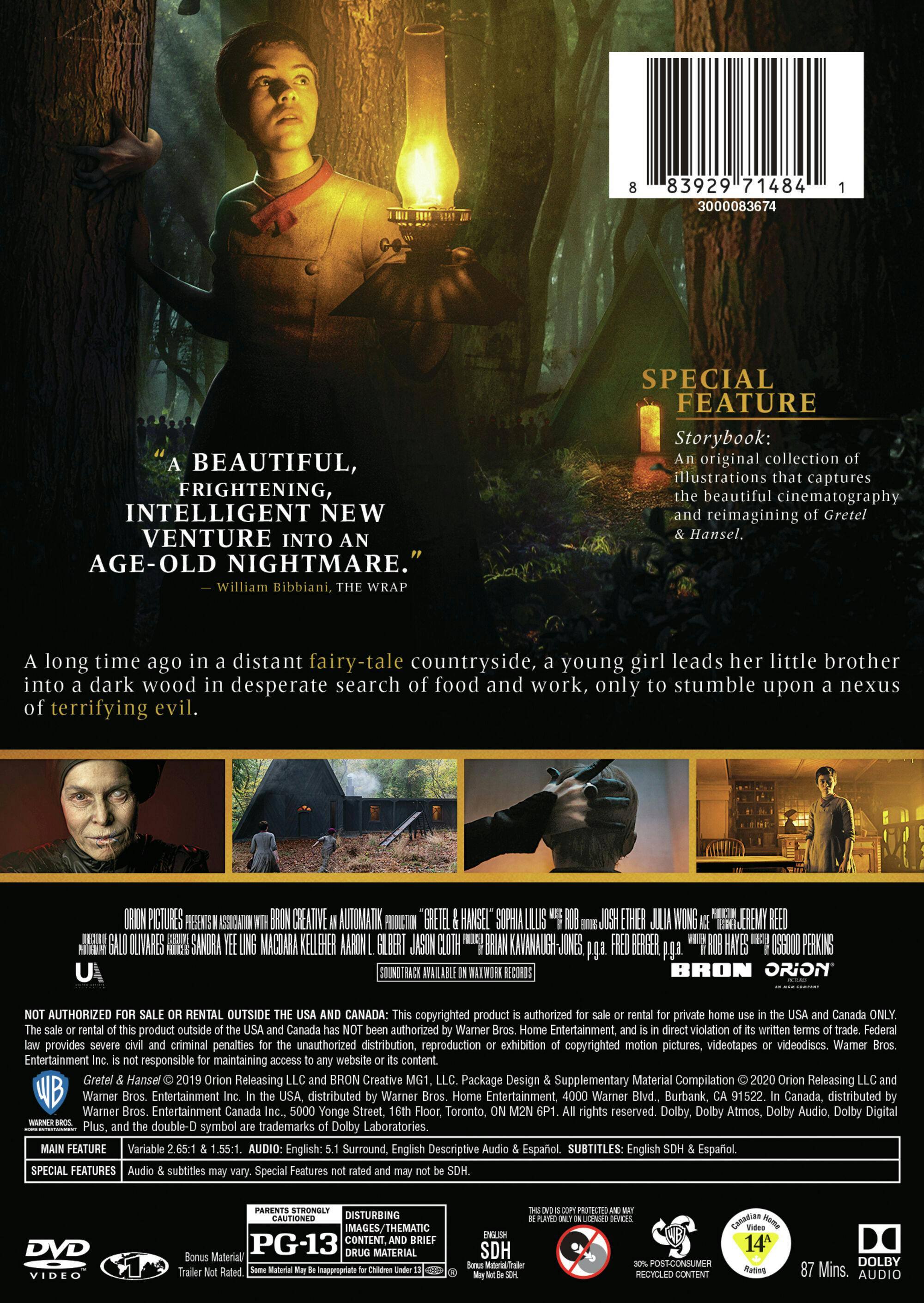 Angle. Gretel & Hansel [DVD].