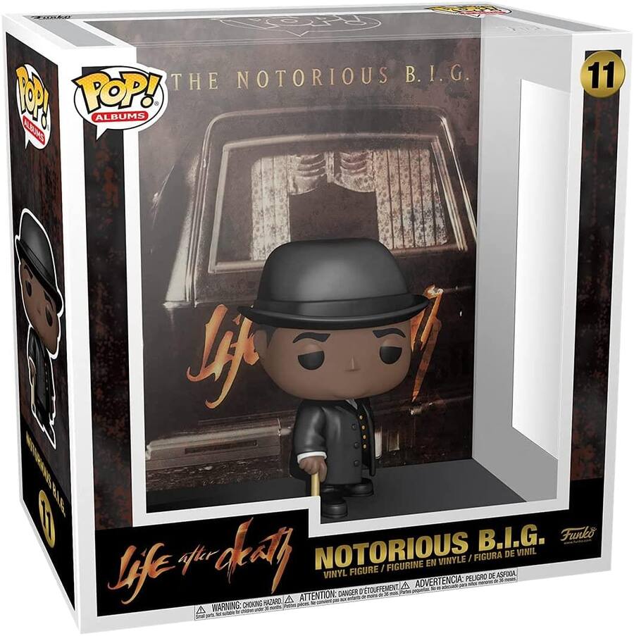 Funko 56737 POP Albums: Biggie- Life After Death : Funko Funko 56737 POP Albums: Biggie- Life After Death : Funko