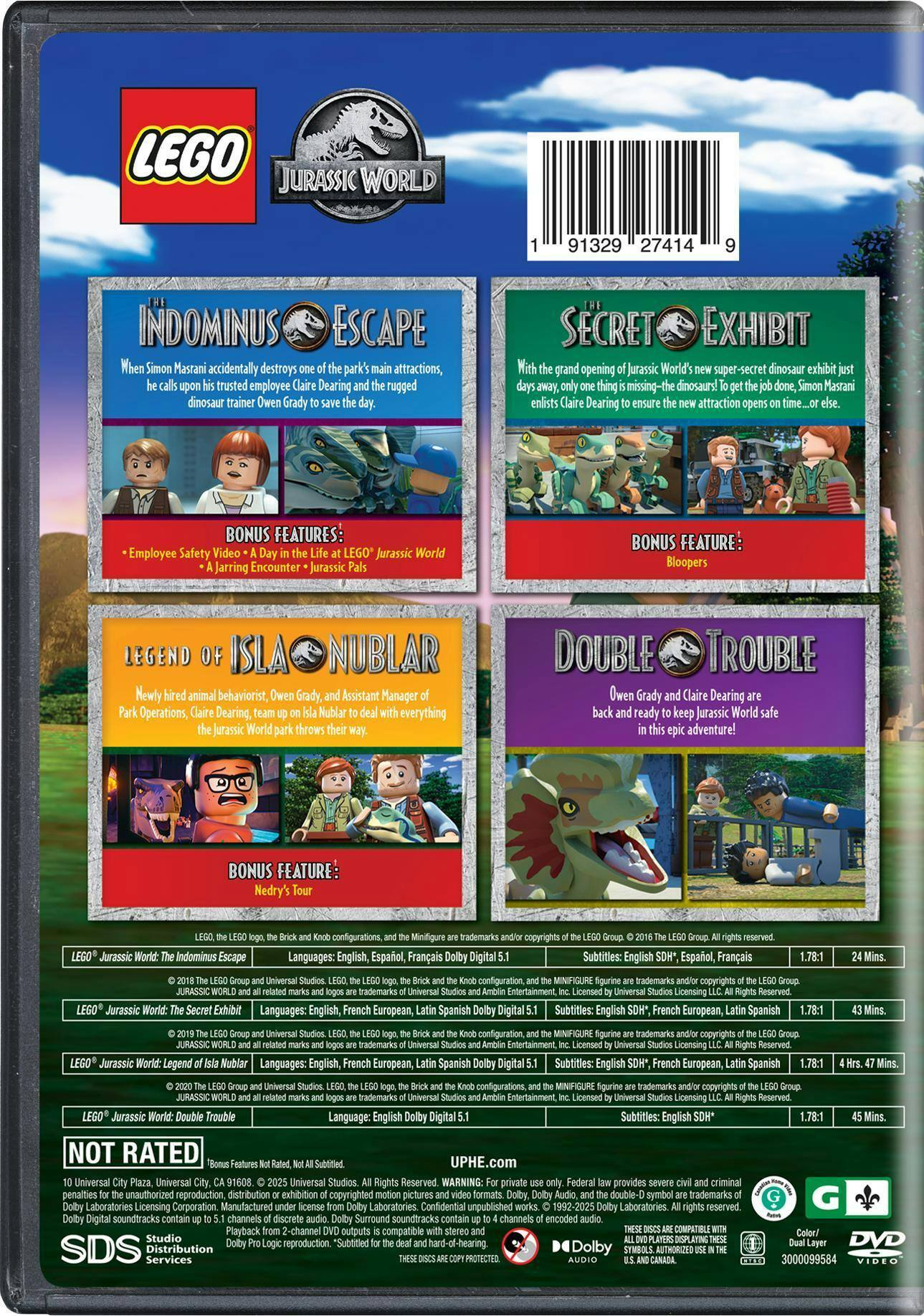 LEGO Jurassic World Collection [DVD] [Standard] - Best Buy