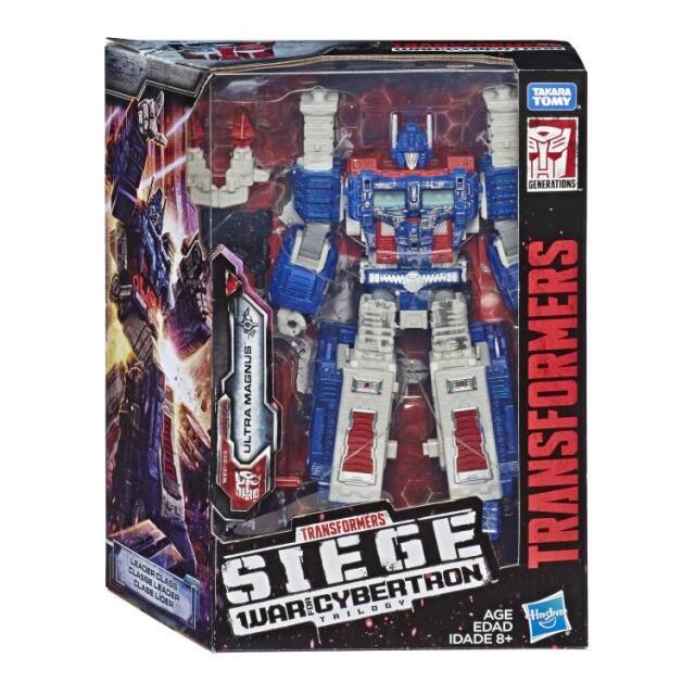 TAKARA TOMY GENERATIONS MAGNUS TRANSFORMERS ULTRA OHO TRANSFORMERS CLASSE LEADER CLASS SIEGE WAR FOR CYBERTRON TAILOGY EDAD AGE Hasbra IDADE 8+