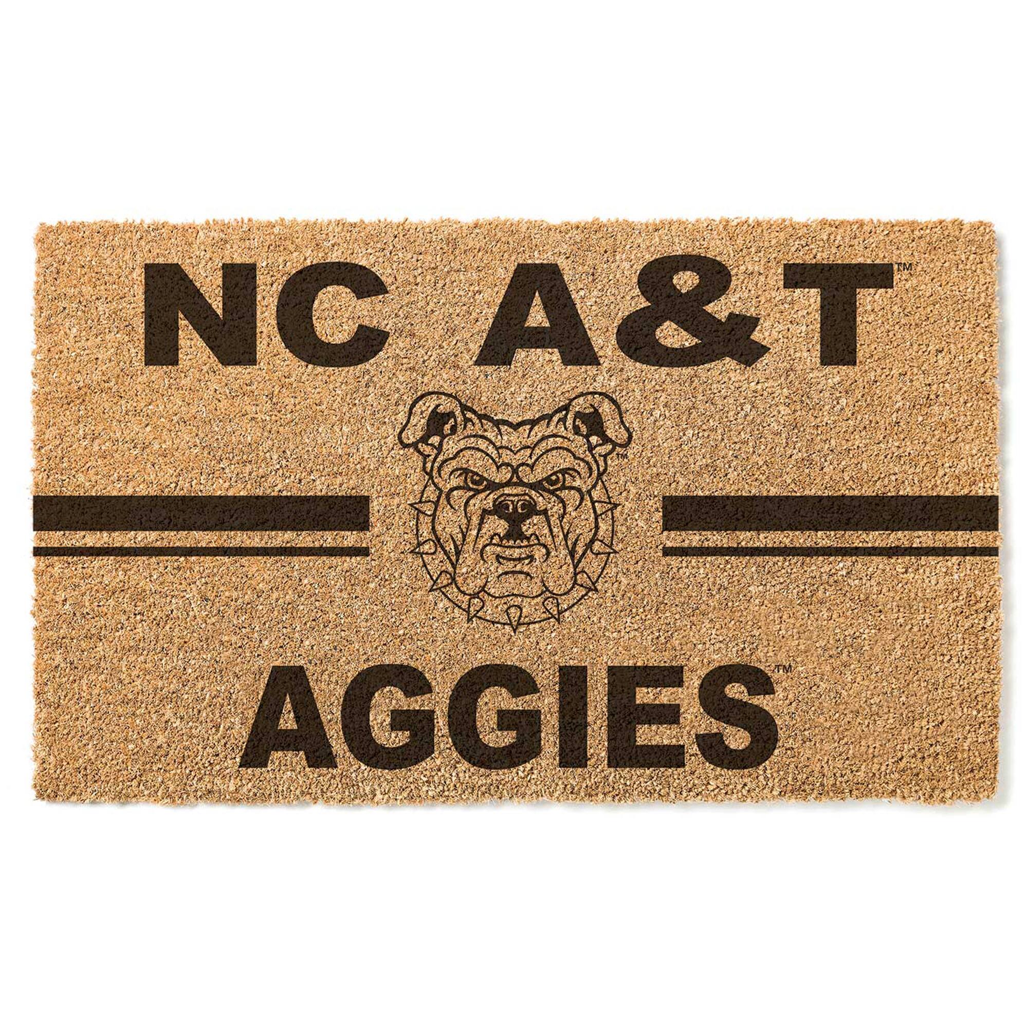 North Carolina A&T Aggies 18" x 30" Team Logo Doormat