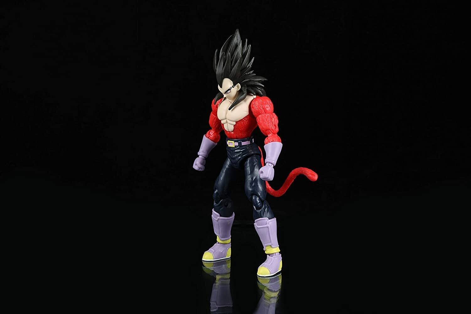 Alt View 3. Bandai - Dragon Ball Super - Dragon Stars - Super Saiyan 4 Vegeta, 6.5" Action Figure - Multicolor.