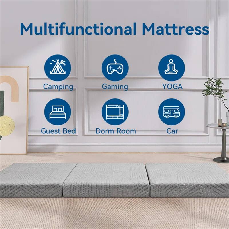 Multifunctional Mattress

- Camping
- Gaming
- YOGA
- Guest Bed
- Dorm Room
- Car