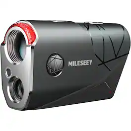 Mileseey - GenePro S1 Golf Ai Laser Rangefinder with Smart Slope | 2,000 Yard Range, 7.5x Magnification, and Magnetic Mount - Gray