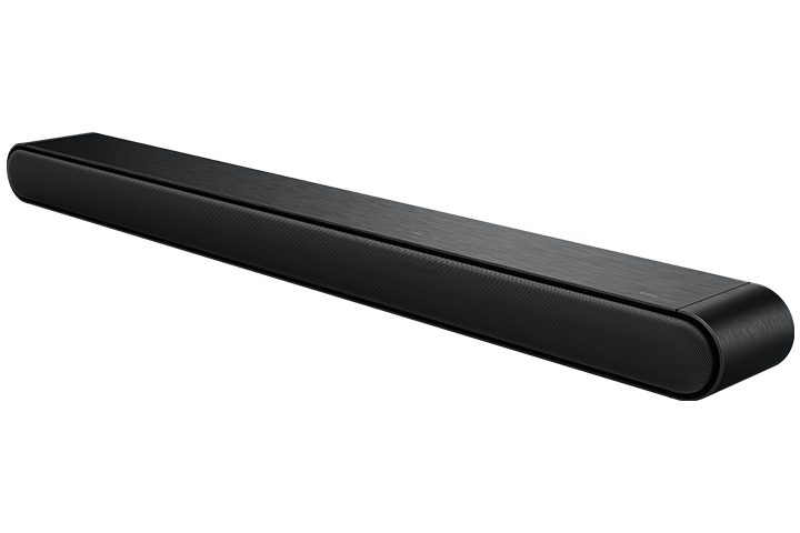Alt View 3. TCL - 3.1 Ch Soundbar w/ Wireless Subwoofer S4310, 240W, Dolby Audio, DTS Virtual: X, Voice Assistant Input, Full Connectivity - Black.