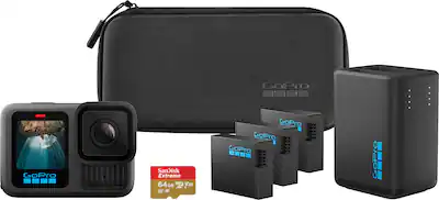 GoPro HERO13 Black Extended Power Bundle Black CHDRB-134-MY - Best Buy GoPro HERO13 Black Extended Power Bundle Black CHDRB-134-MY - Best Buy