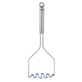 Norpro - Krona Potato Masher - Stainless Steel, Heavy Duty - Silver