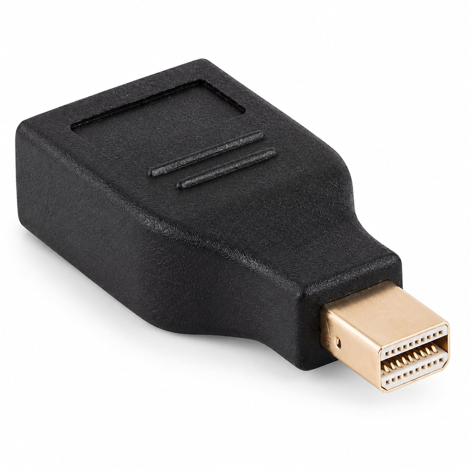 Sanoxy - Mini Displayport Male to Displayport Female Adapter - Black