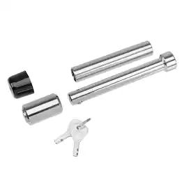 Reese Towpower - Trailer Hitch Lock with Ball Bearing Lock System for Automotive - Gray