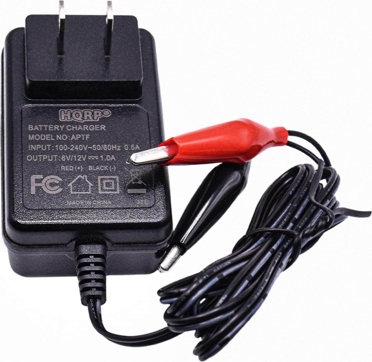 HQRP - Fully Automatic 6V / 12V Sealed Lead Acid Smart Battery Charger SLA Maintainer for Car Truck Motorcycle